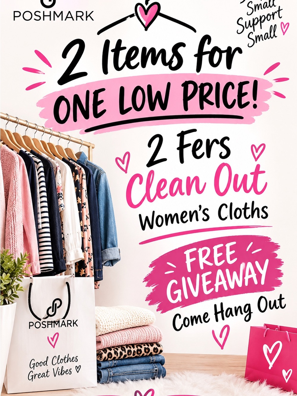 Share please 🌸🌸🌸Clean out 2 fer one .save Big on shipping
